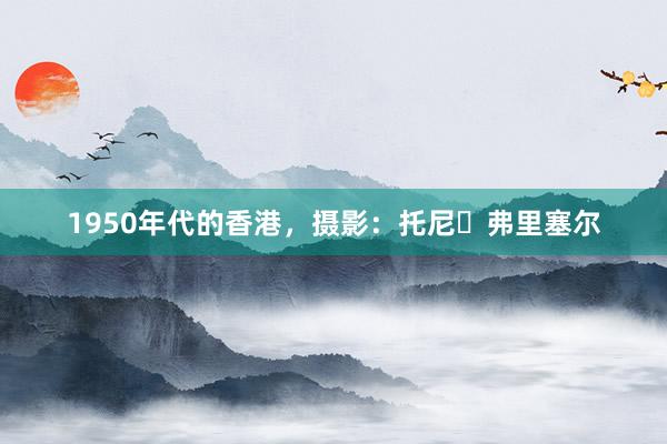 1950年代的香港，摄影：托尼・弗里塞尔