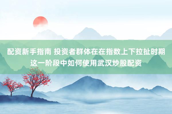 配资新手指南 投资者群体在在指数上下拉扯时期这一阶段中如何使用武汉炒股配资